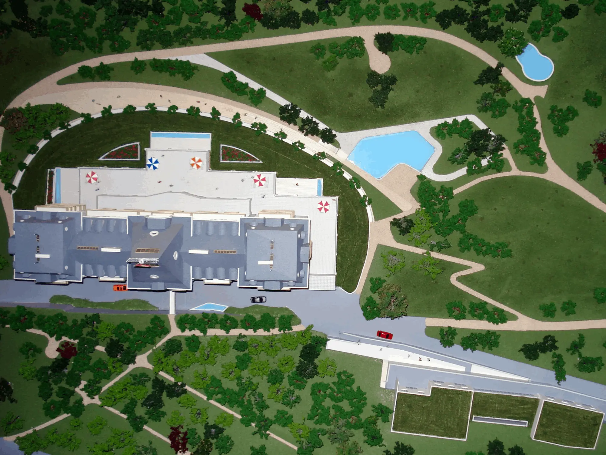 Maquette 200 chateau couleur 